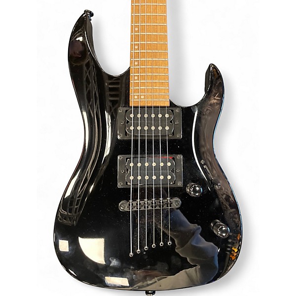 Used Mitchell MM100 Black Solid Body Electric Guitar