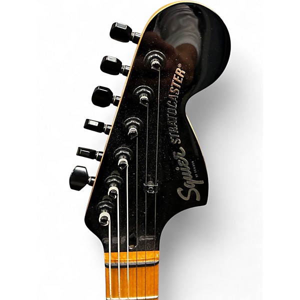 Used Squier CONTEMPORARY STRATOCASTER SPECIAL Black Solid Body Electric Guitar