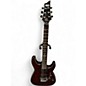 Used Schecter Guitar Research Damien Elite 6 Floyd Rose RED Solid Body Electric Guitar thumbnail