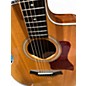 Used Taylor 214CE Deluxe Natural Acoustic Electric Guitar