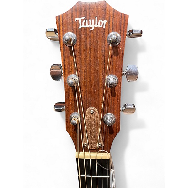 Used Taylor 214CE Deluxe Natural Acoustic Electric Guitar
