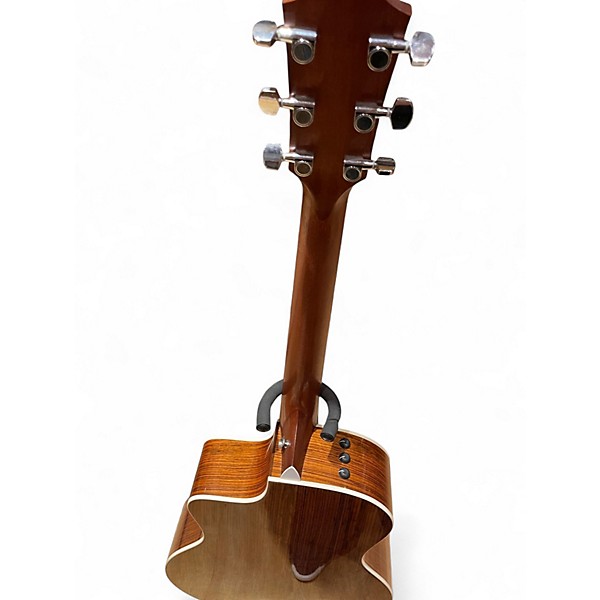 Used Taylor 214CE Deluxe Natural Acoustic Electric Guitar