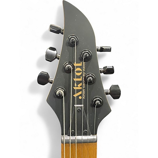 Used Aklot XIRION Flat Red Solid Body Electric Guitar