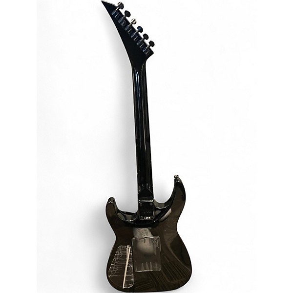 Used Jackson Dinky Standard Black and Silver Solid Body Electric Guitar