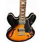 Used Epiphone ES335 Pro Sunburst Hollow Body Electric Guitar