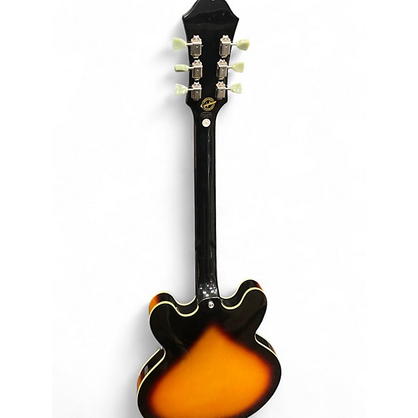 Used Epiphone ES335 Pro Sunburst Hollow Body Electric Guitar
