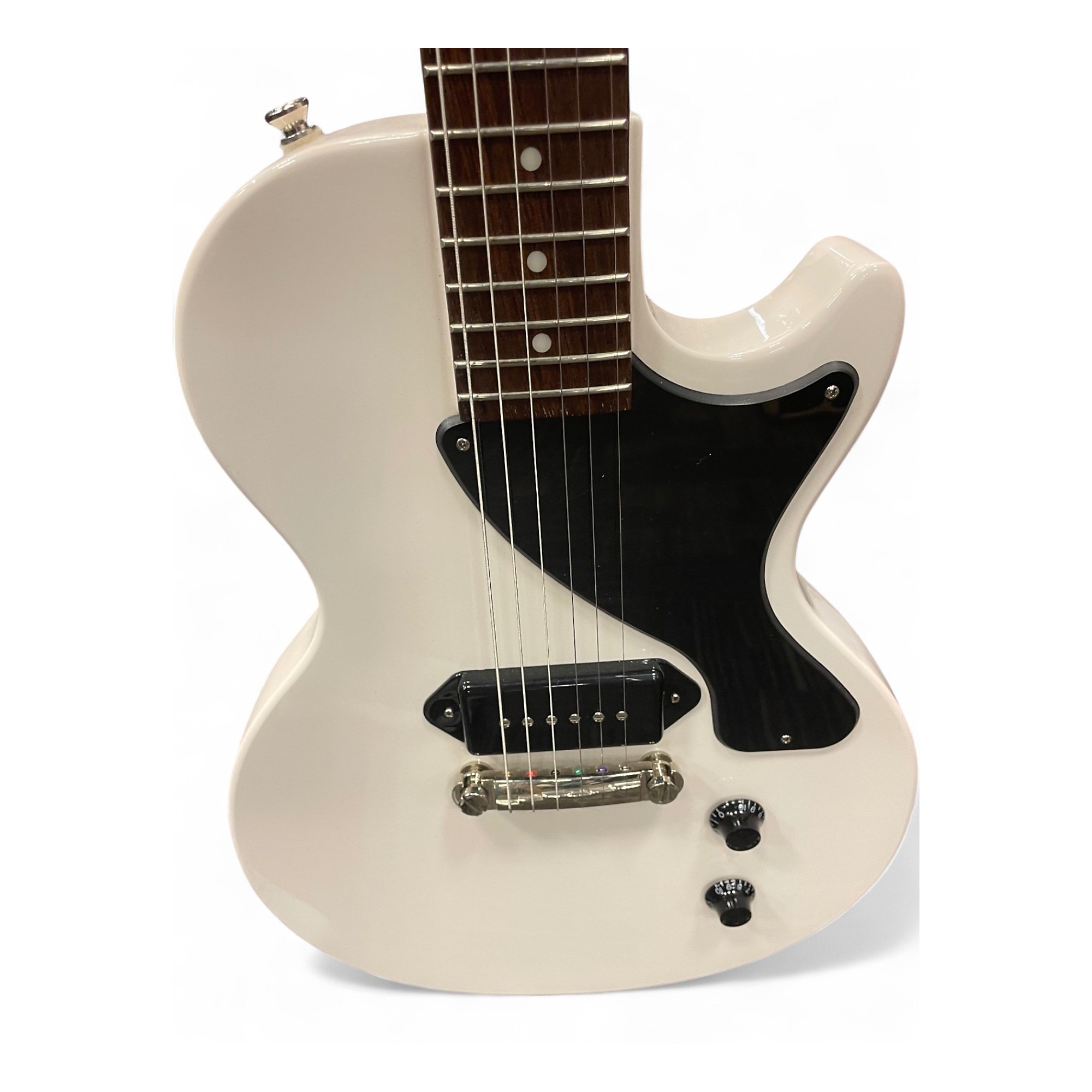 ギター Epiphone Billie Joe Armstrong Les PaulJr Used Epiphone BILLIE JOE ARMSTRONG SIGNATURELES PAUL JR WHITE