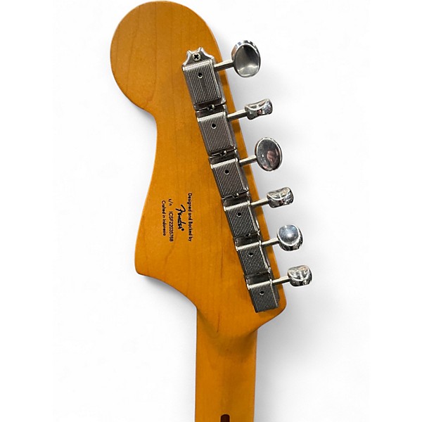 Used Squier 40th Anniversary Jazzmaster Vintage Edition Satin Desert Sand Solid Body Electric Guitar