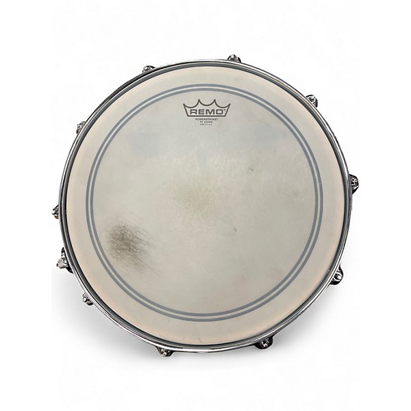 Used DW 14X6.5 Design Series Snare Aqua Blue Drum