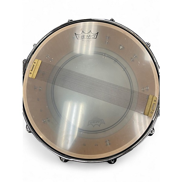 Used DW 14X6.5 Design Series Snare Aqua Blue Drum