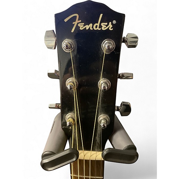 Used Fender CD140SCE Cherry Acoustic Electric Guitar