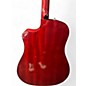 Used Fender CD140SCE Cherry Acoustic Electric Guitar