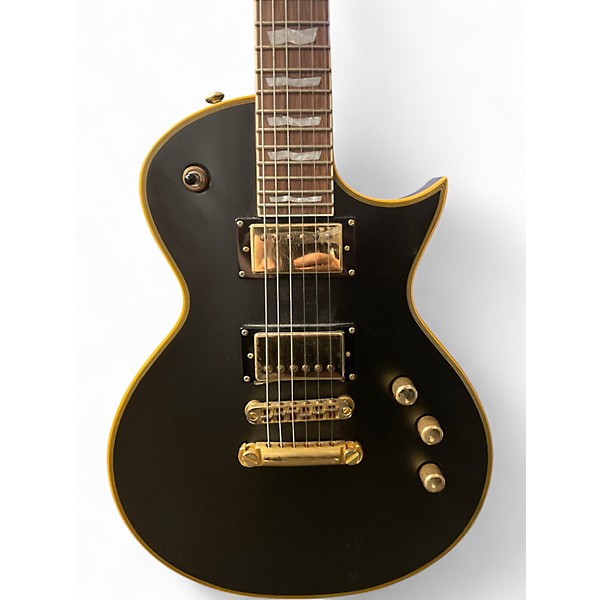 Used Ltd Deluxe EC-1000 Black Solid Body Electric Guitar