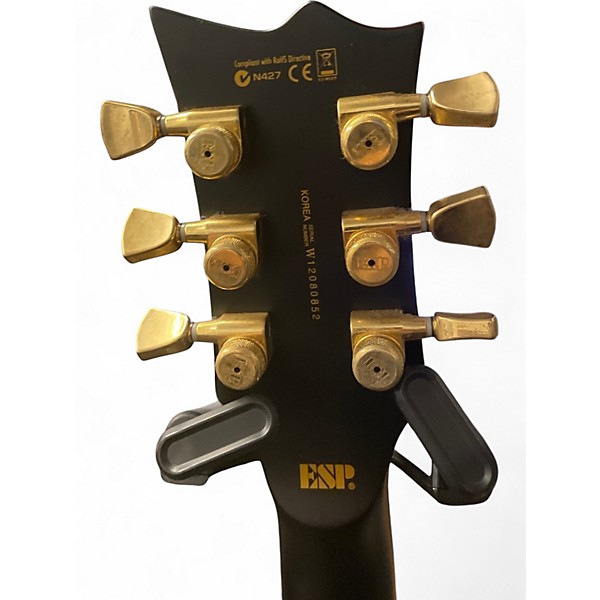 Used Ltd Deluxe EC-1000 Black Solid Body Electric Guitar