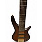 Used Ibanez SR756 Natural Electric Bass Guitar