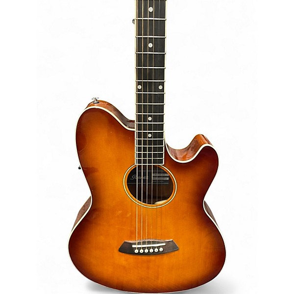 Used Ibanez TCY10E Talman Tobacco Burst Acoustic Electric Guitar