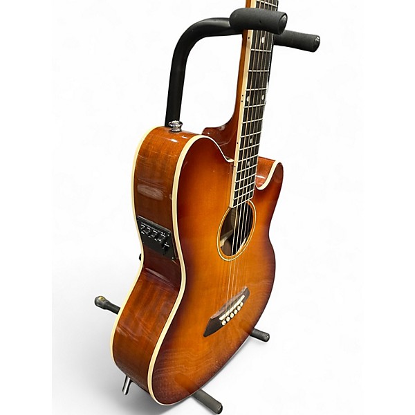 Used Ibanez TCY10E Talman Tobacco Burst Acoustic Electric Guitar