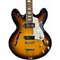 Used Epiphone Casino 3 Color Sunburst Hollow Body Electric Guitar