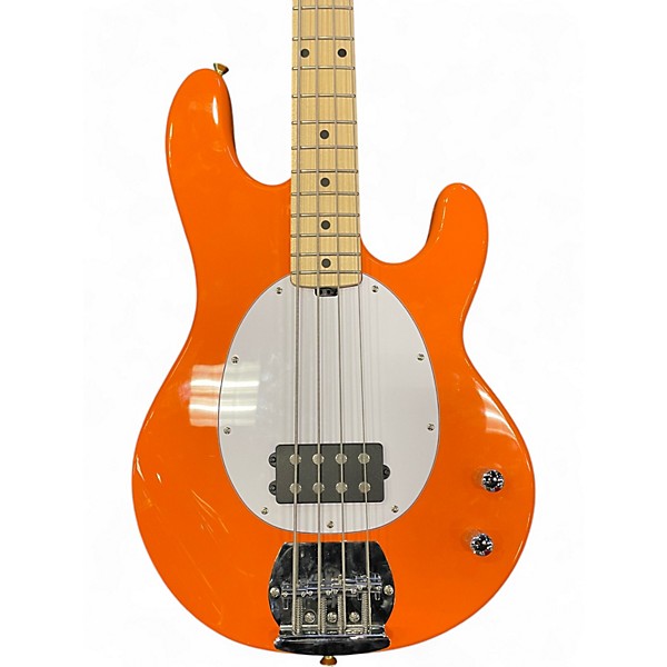 Used Sterling by Music Man Stingray RAY2 Sun Rise Orange Electric Bass Guitar