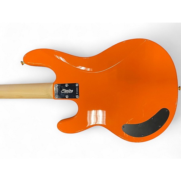 Used Sterling by Music Man Stingray RAY2 Sun Rise Orange Electric Bass Guitar