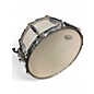 Used 2017 Dallas Drum 14in Custom 14x6.5 Pearl White Drum