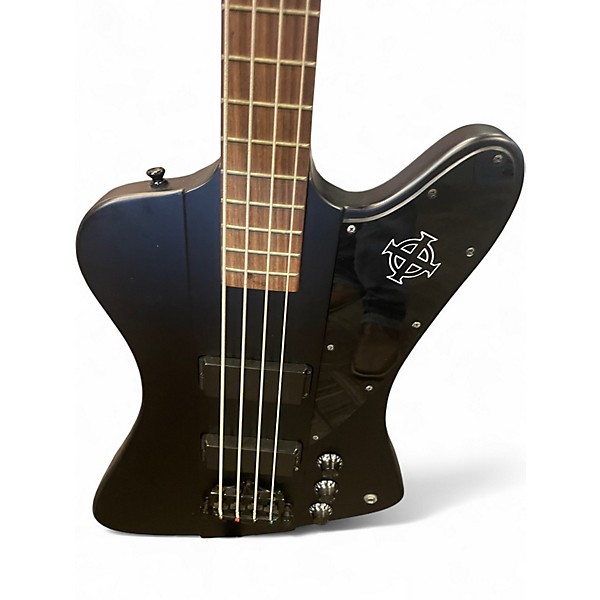 Used Epiphone Gothic Thunderbird IV Black Electric Bass Guitar