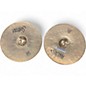 Used Soultone 14in CUSTOM BRILLIANT HI HAT PAIR Cymbal