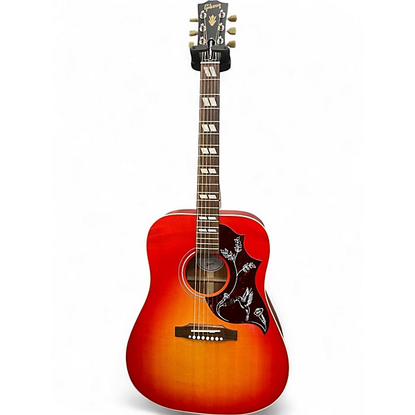 Used Gibson Hummingbird Special Cherry Sunburst Acoustic Electric Guitar