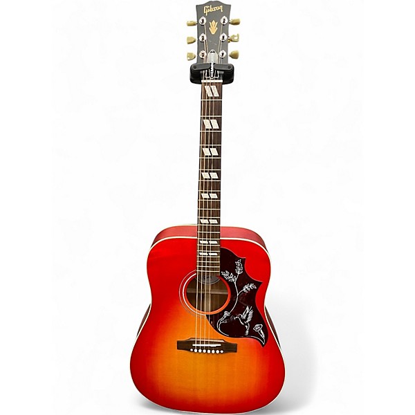 Used Gibson Hummingbird Special Cherry Sunburst Acoustic Electric Guitar
