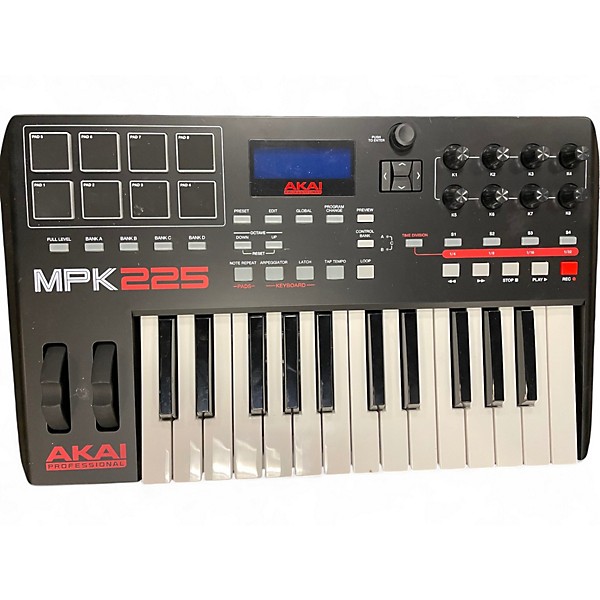 Used Akai Professional MPK225 25-Key MIDI Controller