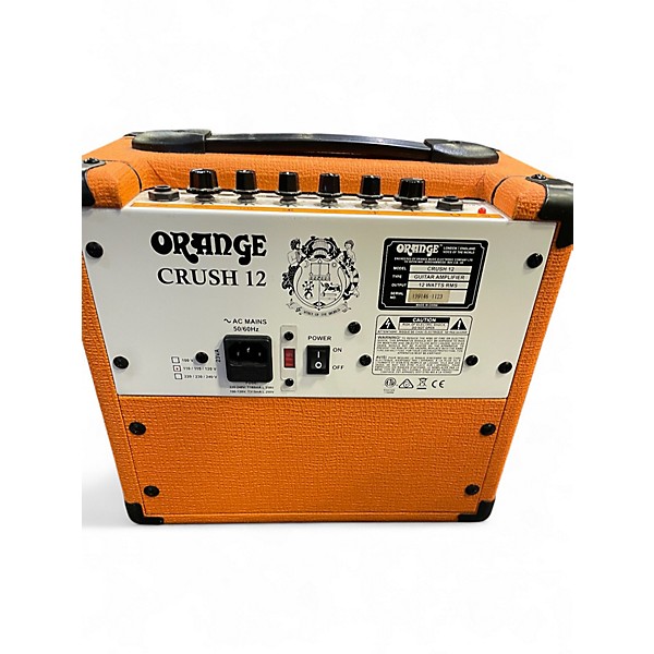 Used Orange Amplifiers Crush 12 Guitar Combo Amp