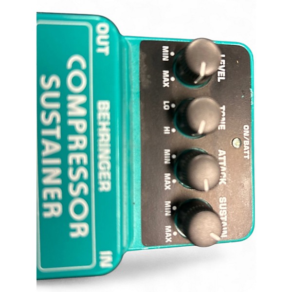 Used Behringer CS400 Compressor Sustainer Effect Pedal