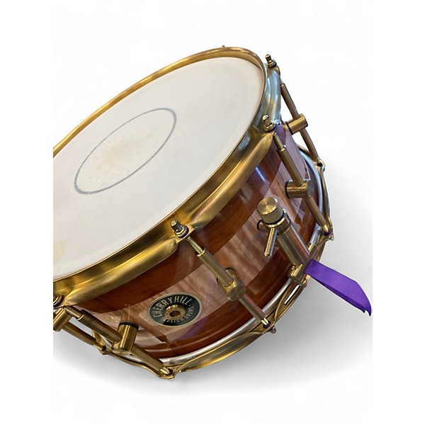Used Cherry Hill Custom 7in SNARE Natural Drum