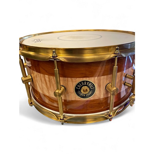 Used Cherry Hill Custom 7in SNARE Natural Drum