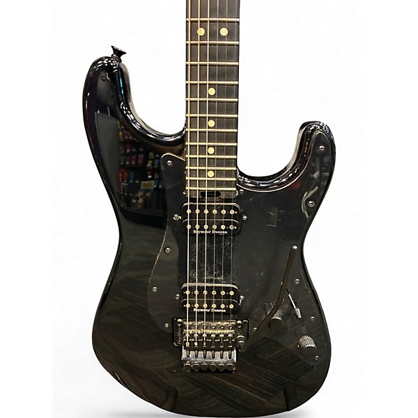 Used Charvel Pro Mod San Dimas HH FR Black Solid Body Electric Guitar