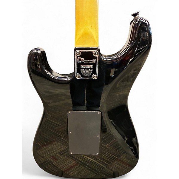 Used Charvel Pro Mod San Dimas HH FR Black Solid Body Electric Guitar