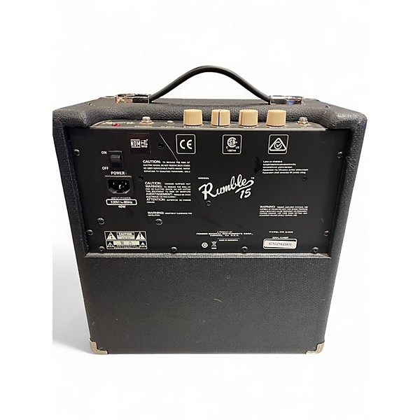 Used Fender Rumble 15 15W 1X8 Bass Combo Amp