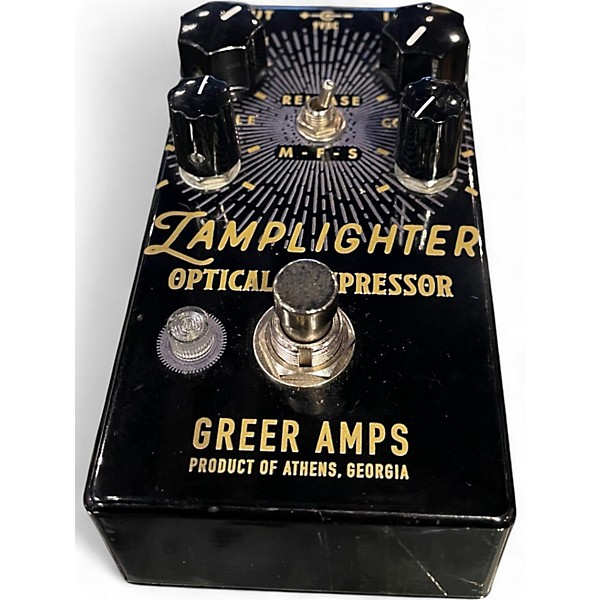 Used Greer Amplification lamplighter compressor Effect Pedal