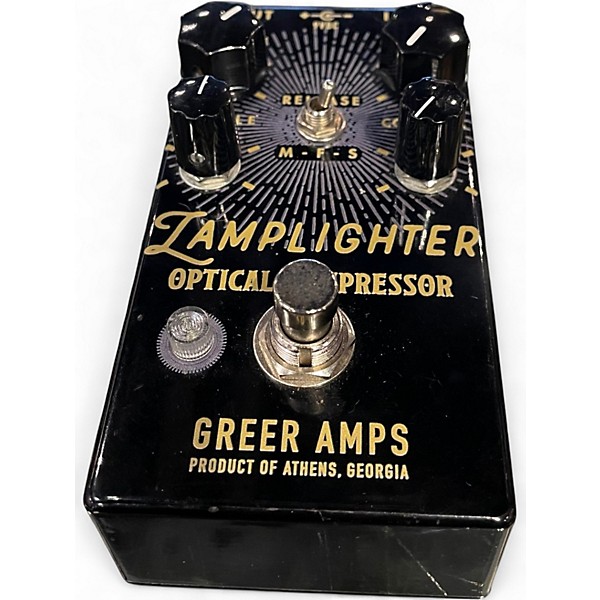 Used Greer Amplification lamplighter compressor Effect Pedal