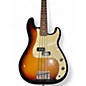 Used Fender Standard Precision Bass 3 Color Sunburst Electric Bass Guitar
