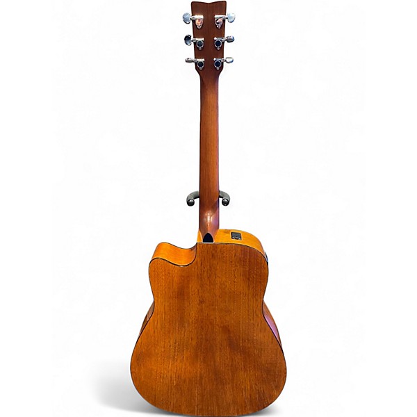 Used Yamaha FGX800C Sandburst Acoustic Electric Guitar