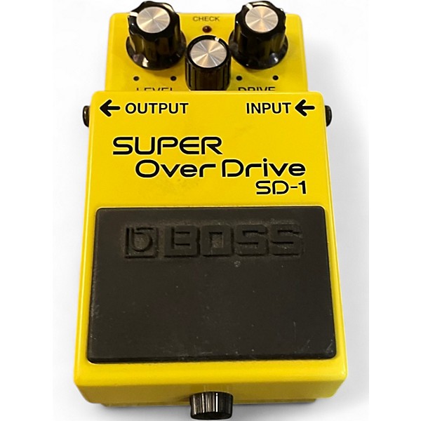 Used BOSS SD1 Super Overdrive Effect Pedal