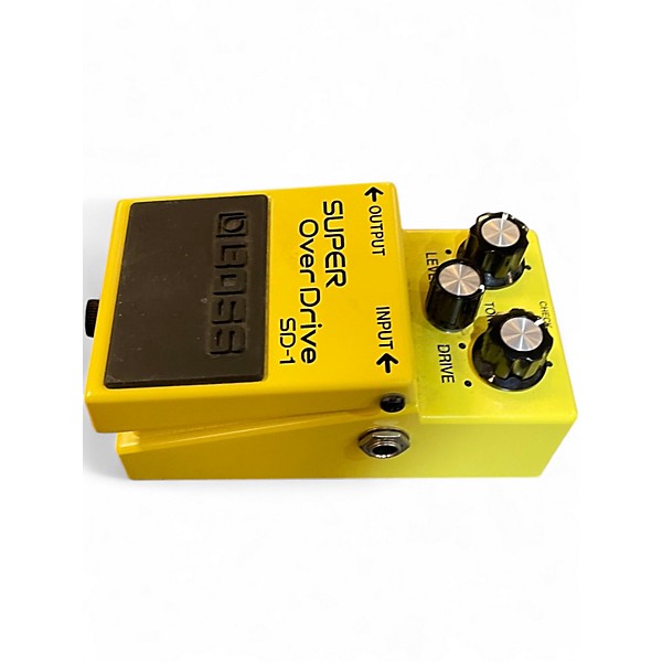 Used BOSS SD1 Super Overdrive Effect Pedal