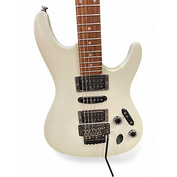 Used Ibanez S470 Cream Solid Body Electric Guitar