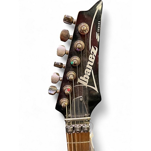 Used Ibanez S470 Cream Solid Body Electric Guitar