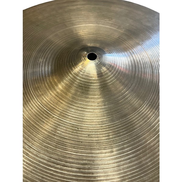 Vintage 1970s Zildjian 15in Avedis Hi Hat Pair Cymbal