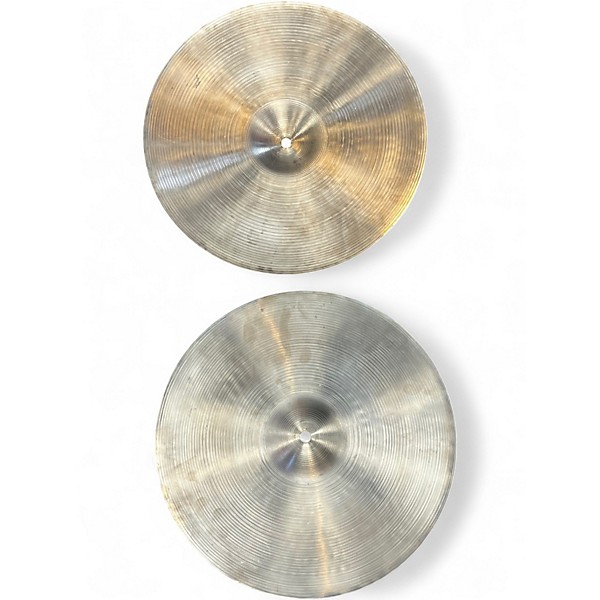Vintage 1970s Zildjian 15in Avedis Hi Hat Pair Cymbal