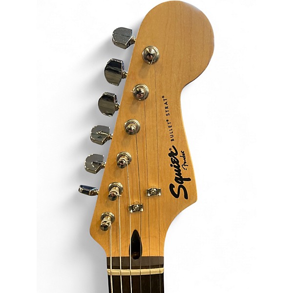 Used Squier Bullet Stratocaster 2 Color Sunburst Solid Body Electric Guitar