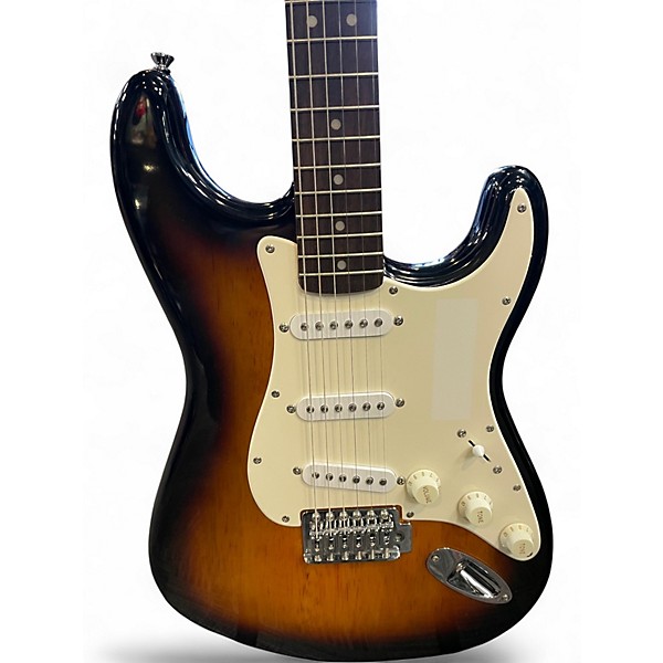 Used Squier Bullet Stratocaster 2 Color Sunburst Solid Body Electric Guitar