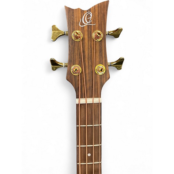 Used Ortega Deep Series 9 Brown Sunburst Acoustic Bass Guitar